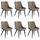 Scandinavian Leather Restaurant Side Chair Matte Finish Parsons Dining Chair Camel 6 Piece Set Black Gold Clearhalo ' kitchen&dining_furn' 'Dining Chairs' 'Dining Tables & Seating' 'dining_chair' 'furn' 'furn_dining_chair' 'Furniture' 'furniture_dining_chair' 'Kitchen & Dining Furniture' 'kitchen' 4038748
