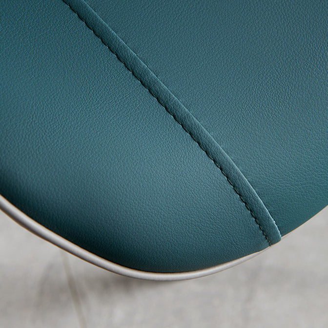 Minimalist Style Leather Dining Arm Chairs Wingback Parsons Chair for Home Clearhalo ' kitchen&dining_furn' 'Dining Chairs' 'Dining Tables & Seating' 'dining_chair' 'furn' 'furn_dining_chair' 'Furniture' 'furniture_dining_chair' 'Kitchen & Dining Furniture' 'kitchen' 4038800