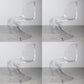 Contemporary Style Plastic Dining Armless Chair Curved Dining Solid Chair (Set of 4) Clear Clearhalo ' kitchen&dining_furn' 'Dining Chairs' 'Dining Tables & Seating' 'dining_chair' 'Furniture' 'furniture_dining_chair' 'Kitchen & Dining Furniture' 'kitchen' 4038945