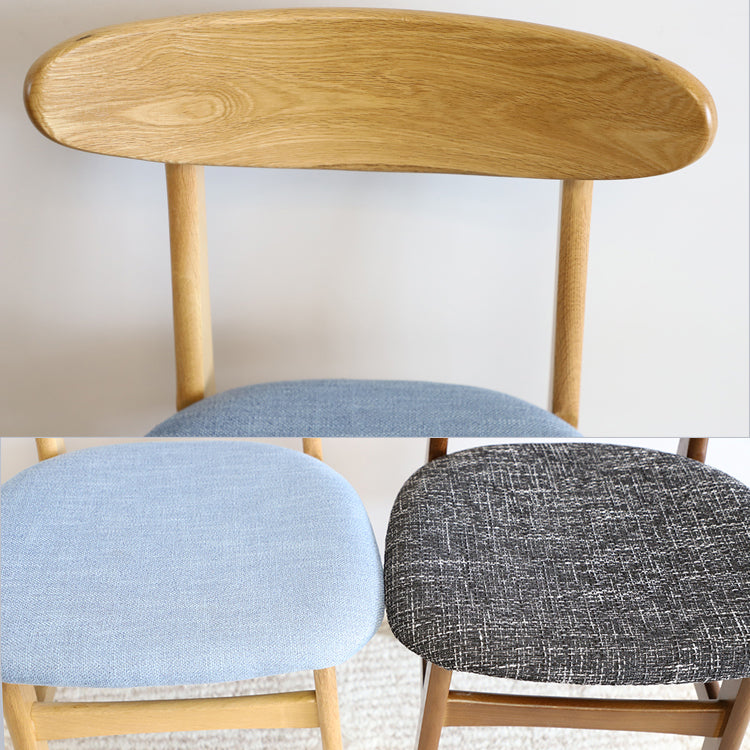 Contemporary Style Wood Side Dining Chairs Open Back Dining Armless Chairs Clearhalo ' kitchen&dining_furn' 'Dining Chairs' 'Dining Tables & Seating' 'dining_chair' 'furn' 'furn_dining_chair' 'Furniture' 'furniture_dining_chair' 'Kitchen & Dining Furniture' 'kitchen' 4038992