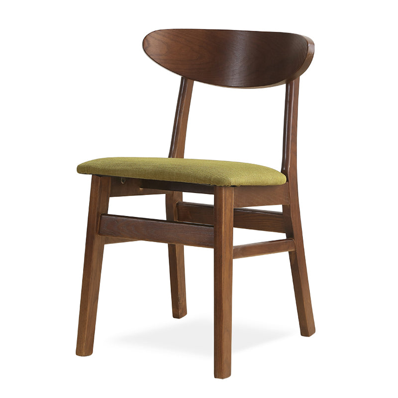Contemporary Style Wood Side Dining Chairs Open Back Dining Armless Chairs Green 1 Piece Clearhalo ' kitchen&dining_furn' 'Dining Chairs' 'Dining Tables & Seating' 'dining_chair' 'furn' 'furn_dining_chair' 'Furniture' 'furniture_dining_chair' 'Kitchen & Dining Furniture' 'kitchen' 4038994