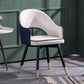 Contemporary Style Upholstered Arm Dining Chairs Open Back Dining Side Chair Blue 1 Piece Clearhalo ' kitchen&dining_furn' 'Dining Chairs' 'Dining Tables & Seating' 'dining_chair' 'furn' 'furn_dining_chair' 'Furniture' 'furniture_dining_chair' 'Kitchen & Dining Furniture' 'kitchen' 4039023