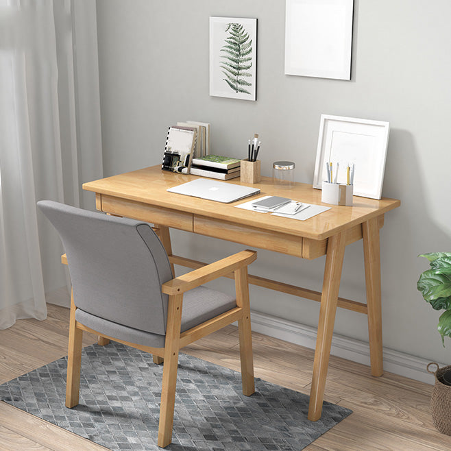 Contemporary Style Linen Dining Arm Chair Upholstered Single Solid Back Chair Clearhalo ' kitchen&dining_furn' 'Dining Chairs' 'Dining Tables & Seating' 'dining_chair' 'furn' 'furn_dining_chair' 'Furniture' 'furniture_dining_chair' 'Kitchen & Dining Furniture' 'kitchen' 4039164