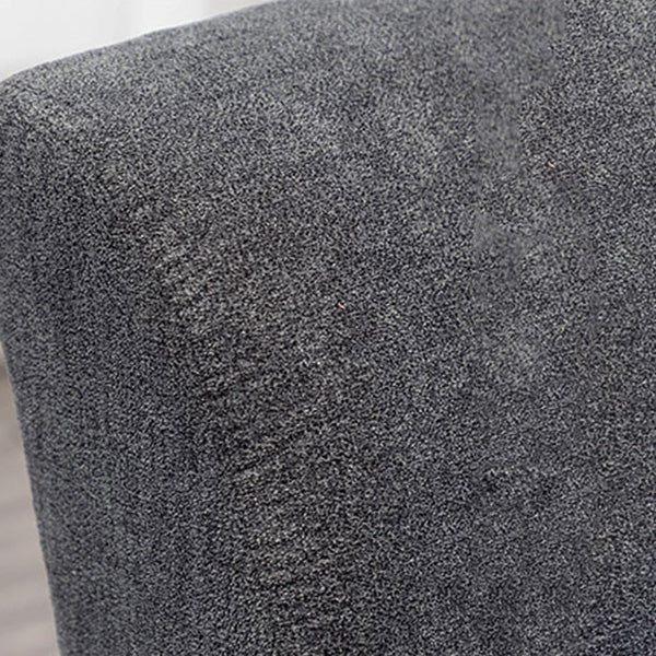 Minimalist Style Upholstered Arm Dining Chairs Solid Back Side Chairs (Set of 4) Clearhalo ' kitchen&dining_furn' 'Dining Chairs' 'Dining Tables & Seating' 'dining_chair' 'furn' 'furn_dining_chair' 'Furniture' 'furniture_dining_chair' 'Kitchen & Dining Furniture' 'kitchen' 4039186