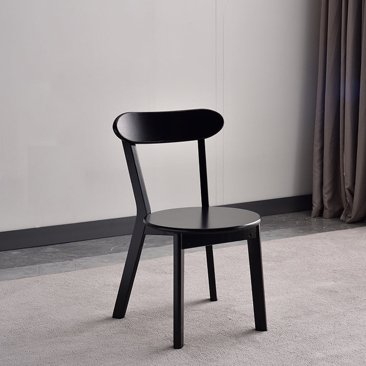 Scandinavian Style Wood Side Dining Chairs Open Back Dining Side Chair (Set of 2) Clearhalo ' kitchen&dining_furn' 'Dining Chairs' 'Dining Tables & Seating' 'dining_chair' 'furn' 'furn_dining_chair' 'Furniture' 'furniture_dining_chair' 'Kitchen & Dining Furniture' 'kitchen' 4039205