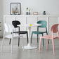 Open Back Armless Dining Chair Plastic Stackable Dining Side Chairs (Set of 4) Clearhalo ' kitchen&dining_furn' 'Dining Chairs' 'Dining Tables & Seating' 'dining_chair' 'furn' 'furn_dining_chair' 'Furniture' 'furniture_dining_chair' 'Kitchen & Dining Furniture' 'kitchen' 4039233