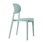 Open Back Armless Dining Chair Plastic Stackable Dining Side Chairs (Set of 4) Clearhalo ' kitchen&dining_furn' 'Dining Chairs' 'Dining Tables & Seating' 'dining_chair' 'furn' 'furn_dining_chair' 'Furniture' 'furniture_dining_chair' 'Kitchen & Dining Furniture' 'kitchen' 4039239