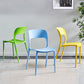 Plastic Stackable Dining Side Chairs Open Back Armless Dining Chair (Set of 4) Clearhalo ' kitchen&dining_furn' 'Dining Chairs' 'Dining Tables & Seating' 'dining_chair' 'furn' 'furn_dining_chair' 'Furniture' 'furniture_dining_chair' 'Kitchen & Dining Furniture' 'kitchen' 4039314
