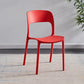 Plastic Stackable Dining Side Chairs Open Back Armless Dining Chair (Set of 4) Clearhalo ' kitchen&dining_furn' 'Dining Chairs' 'Dining Tables & Seating' 'dining_chair' 'furn' 'furn_dining_chair' 'Furniture' 'furniture_dining_chair' 'Kitchen & Dining Furniture' 'kitchen' 4039316