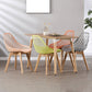 Eames Armless Dining Chairs Side Dining Chairs with Wood Legs (Set of 4) Clearhalo ' kitchen&dining_furn' 'Dining Chairs' 'Dining Tables & Seating' 'dining_chair' 'Furniture' 'furniture_dining_chair' 'Kitchen & Dining Furniture' 'kitchen' 4039343