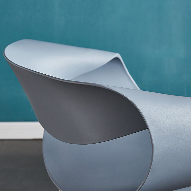 Scandinavian Armless Dining Chairs Side Dining Chairs with Wood Legs (Set of 4) Clearhalo ' kitchen&dining_furn' 'Dining Chairs' 'Dining Tables & Seating' 'dining_chair' 'furn' 'furn_dining_chair' 'Furniture' 'furniture_dining_chair' 'Kitchen & Dining Furniture' 'kitchen' 4039393