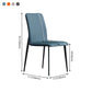Scandinavian Metal Chairs Set Kitchen Dining Solid Back Side Chair (Set of 4) Clearhalo ' kitchen&dining_furn' 'Dining Chairs' 'Dining Tables & Seating' 'dining_chair' 'furn' 'furn_dining_chair' 'Furniture' 'furniture_dining_chair' 'Kitchen & Dining Furniture' 'kitchen' 4039454
