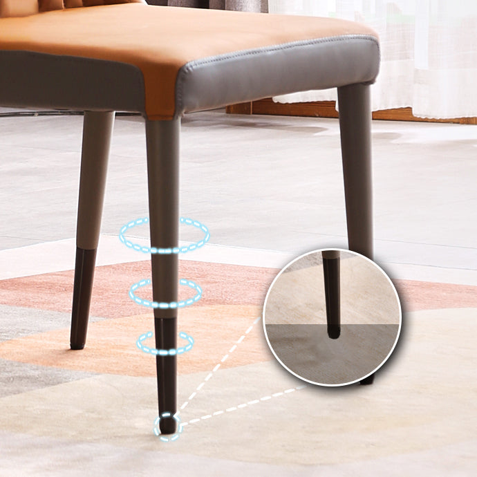 Scandinavian Style Oak Wood Chair Kitchen Dining Solid Back Side Chairs Clearhalo ' kitchen&dining_furn' 'Dining Chairs' 'Dining Tables & Seating' 'dining_chair' 'furn' 'furn_dining_chair' 'Furniture' 'furniture_dining_chair' 'Kitchen & Dining Furniture' 'kitchen' 4039528