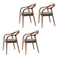 Traditional Style Ash Wood Chair Set Kitchen Dining Room Open Back Arm Chairs Grey 4 Piece Set Clearhalo ' kitchen&dining_furn' 'Dining Chairs' 'Dining Tables & Seating' 'dining_chair' 'furn' 'furn_dining_chair' 'Furniture' 'furniture_dining_chair' 'Kitchen & Dining Furniture' 'kitchen' 4039565