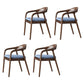 Traditional Style Ash Wood Chair Set Kitchen Dining Room Open Back Arm Chairs Blue 4 Piece Set Clearhalo ' kitchen&dining_furn' 'Dining Chairs' 'Dining Tables & Seating' 'dining_chair' 'furn' 'furn_dining_chair' 'Furniture' 'furniture_dining_chair' 'Kitchen & Dining Furniture' 'kitchen' 4039586