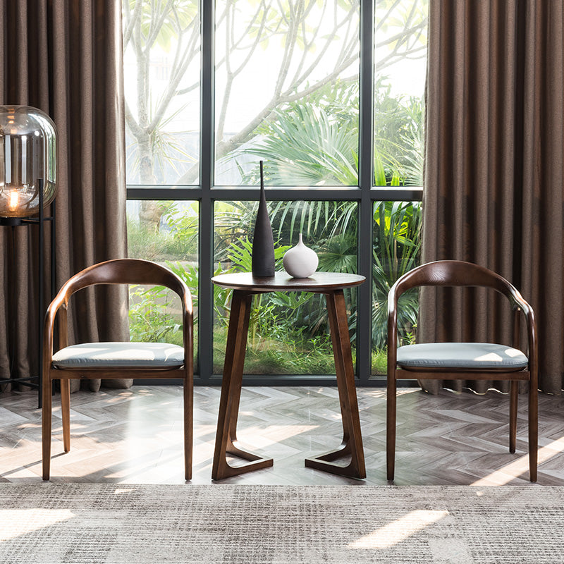 Traditional Solid Ash Wood Chairs Open Back Arm Dining Kitchen Chair Set Clearhalo ' kitchen&dining_furn' 'Dining Chairs' 'Dining Tables & Seating' 'dining_chair' 'furn' 'furn_dining_chair' 'Furniture' 'furniture_dining_chair' 'Kitchen & Dining Furniture' 'kitchen' 4039605