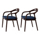 Traditional Solid Ash Wood Chairs Open Back Arm Dining Kitchen Chair Set Dark Blue 2 Piece Set Clearhalo ' kitchen&dining_furn' 'Dining Chairs' 'Dining Tables & Seating' 'dining_chair' 'furn' 'furn_dining_chair' 'Furniture' 'furniture_dining_chair' 'Kitchen & Dining Furniture' 'kitchen' 4039613