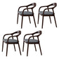 Traditional Solid Ash Wood Chairs Open Back Arm Dining Kitchen Chair Set Grey 4 Piece Set Clearhalo ' kitchen&dining_furn' 'Dining Chairs' 'Dining Tables & Seating' 'dining_chair' 'furn' 'furn_dining_chair' 'Furniture' 'furniture_dining_chair' 'Kitchen & Dining Furniture' 'kitchen' 4039628