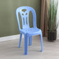 Contemporary Plastic Dining Armless Chair Slat Back Side Stackable Chairs for Home Blue 1 Piece Clearhalo ' kitchen&dining_furn' 'Dining Chairs' 'Dining Tables & Seating' 'dining_chair' 'furn' 'furn_dining_chair' 'Furniture' 'furniture_dining_chair' 'Kitchen & Dining Furniture' 'kitchen' 4039759