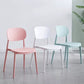 Contemporary Style Dining Chair Plastic Kitchen Dining Armless Single Chair Clearhalo ' kitchen&dining_furn' 'Dining Chairs' 'Dining Tables & Seating' 'dining_chair' 'furn' 'furn_dining_chair' 'Furniture' 'furniture_dining_chair' 'Kitchen & Dining Furniture' 'kitchen' 4039845