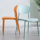Contemporary Style Dining Chair Plastic Kitchen Dining Armless Single Chair Clearhalo ' kitchen&dining_furn' 'Dining Chairs' 'Dining Tables & Seating' 'dining_chair' 'furn' 'furn_dining_chair' 'Furniture' 'furniture_dining_chair' 'Kitchen & Dining Furniture' 'kitchen' 4039847