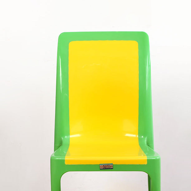 Contemporary Style Dining Chair Plastic Kitchen Dining Armless Side Chair Clearhalo ' kitchen&dining_furn' 'Dining Chairs' 'Dining Tables & Seating' 'dining_chair' 'furn' 'furn_dining_chair' 'Furniture' 'furniture_dining_chair' 'Kitchen & Dining Furniture' 'kitchen' 4039877