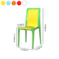 Contemporary Style Dining Chair Plastic Kitchen Dining Armless Side Chair Clearhalo ' kitchen&dining_furn' 'Dining Chairs' 'Dining Tables & Seating' 'dining_chair' 'furn' 'furn_dining_chair' 'Furniture' 'furniture_dining_chair' 'Kitchen & Dining Furniture' 'kitchen' 4039887