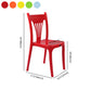 Contemporary Style Plastic Dining Armless Chair Slat Back Dining Stackable Chairs for Home Clearhalo ' kitchen&dining_furn' 'Dining Chairs' 'Dining Tables & Seating' 'dining_chair' 'furn' 'furn_dining_chair' 'Furniture' 'furniture_dining_chair' 'Kitchen & Dining Furniture' 'kitchen' 4039914