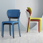 Contemporary Plastic Dining Armless Chair Open Back Dining Side Chairs Clearhalo ' kitchen&dining_furn' 'Dining Chairs' 'Dining Tables & Seating' 'dining_chair' 'furn' 'furn_dining_chair' 'Furniture' 'furniture_dining_chair' 'Kitchen & Dining Furniture' 'kitchen' 4039939
