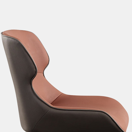 Minimalist Style Upholstered Armless Dining Chairs Wingback Parsons Single Chair(Set of 1) Clearhalo ' kitchen&dining_furn' 'Dining Chairs' 'Dining Tables & Seating' 'dining_chair' 'furn' 'furn_dining_chair' 'Furniture' 'furniture_dining_chair' 'Kitchen & Dining Furniture' 'kitchen' 4039984