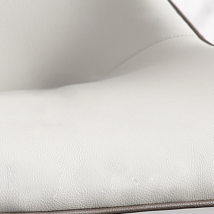 Minimalist Style Upholstered Armless Dining Chairs Wingback Parsons Single Chair(Set of 1) Clearhalo ' kitchen&dining_furn' 'Dining Chairs' 'Dining Tables & Seating' 'dining_chair' 'furn' 'furn_dining_chair' 'Furniture' 'furniture_dining_chair' 'Kitchen & Dining Furniture' 'kitchen' 4039986