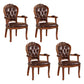 Scandinavian Style Oak Wood Chair Open Back Arm Dining Kitchen Chairs Set Tan 4 Piece Set Clearhalo ' kitchen&dining_furn' 'Dining Chairs' 'Dining Tables & Seating' 'dining_chair' 'furn' 'furn_dining_chair' 'Furniture' 'furniture_dining_chair' 'Kitchen & Dining Furniture' 'kitchen' 4040013