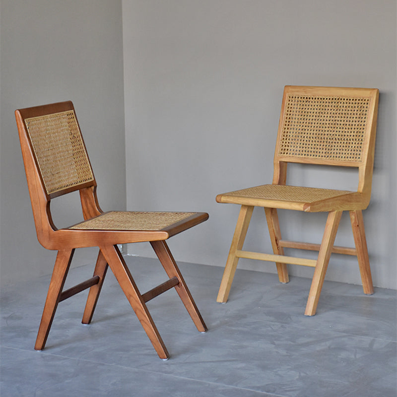 Farmhouse Wood Dining Room Chairs Open Back Dining Side Chair for Restaurant Use Clearhalo ' kitchen&dining_furn' 'Dining Chairs' 'Dining Tables & Seating' 'dining_chair' 'furn' 'furn_dining_chair' 'Furniture' 'furniture_dining_chair' 'Kitchen & Dining Furniture' 'kitchen' 4040026