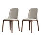 Industrial Ash Leather Side Chair Matte Finish Parsons Dining Chair (Set of 2) Beige Clearhalo ' kitchen&dining_furn' 'Dining Chairs' 'Dining Tables & Seating' 'dining_chair' 'furn' 'furn_dining_chair' 'Furniture' 'furniture_dining_chair' 'Kitchen & Dining Furniture' 'kitchen' 4040051