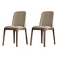 Industrial Ash Leather Side Chair Matte Finish Parsons Dining Chair (Set of 2) Khaki Clearhalo ' kitchen&dining_furn' 'Dining Chairs' 'Dining Tables & Seating' 'dining_chair' 'furn' 'furn_dining_chair' 'Furniture' 'furniture_dining_chair' 'Kitchen & Dining Furniture' 'kitchen' 4040053