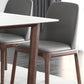 Industrial Ash Leather Side Chair Matte Finish Parsons Dining Chair (Set of 2) Clearhalo ' kitchen&dining_furn' 'Dining Chairs' 'Dining Tables & Seating' 'dining_chair' 'furn' 'furn_dining_chair' 'Furniture' 'furniture_dining_chair' 'Kitchen & Dining Furniture' 'kitchen' 4040054