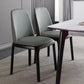 Industrial Ash Leather Side Chair Matte Finish Parsons Dining Chair (Set of 2) Clearhalo ' kitchen&dining_furn' 'Dining Chairs' 'Dining Tables & Seating' 'dining_chair' 'furn' 'furn_dining_chair' 'Furniture' 'furniture_dining_chair' 'Kitchen & Dining Furniture' 'kitchen' 4040057