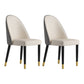 Scandinavian Style Dining Chair Wood Dining Room Armless Cushioned Parsons Chair (Set of 2) Gray-White Clearhalo ' kitchen&dining_furn' 'Dining Chairs' 'Dining Tables & Seating' 'dining_chair' 'furn' 'furn_dining_chair' 'Furniture' 'furniture_dining_chair' 'Kitchen & Dining Furniture' 'kitchen' 4040072