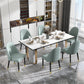 Scandinavian Style Dining Chair Wood Dining Room Armless Cushioned Parsons Chair (Set of 2) Clearhalo ' kitchen&dining_furn' 'Dining Chairs' 'Dining Tables & Seating' 'dining_chair' 'furn' 'furn_dining_chair' 'Furniture' 'furniture_dining_chair' 'Kitchen & Dining Furniture' 'kitchen' 4040082
