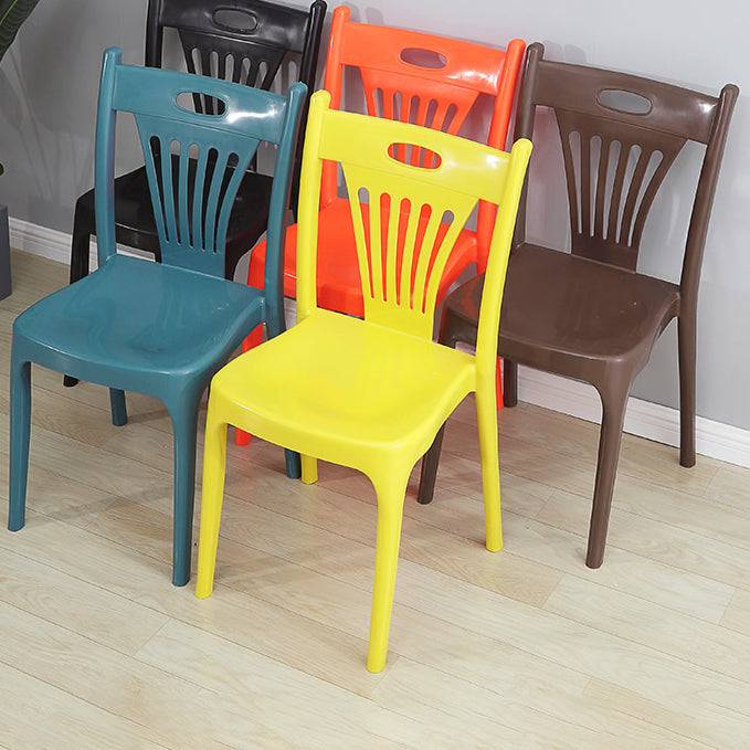 Nordic Style Dining Chairs Plastic Dining Armless Side Chairs for Kitchen (Set of 4 ) Clearhalo ' kitchen&dining_furn' 'Dining Chairs' 'Dining Tables & Seating' 'dining_chair' 'furn' 'furn_dining_chair' 'Furniture' 'furniture_dining_chair' 'Kitchen & Dining Furniture' 'kitchen' 4040088