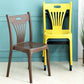 Nordic Style Dining Chairs Plastic Dining Armless Side Chair for Kitchen (Set of 4) Clearhalo ' kitchen&dining_furn' 'Dining Chairs' 'Dining Tables & Seating' 'dining_chair' 'furn' 'furn_dining_chair' 'Furniture' 'furniture_dining_chair' 'Kitchen & Dining Furniture' 'kitchen' 4040104