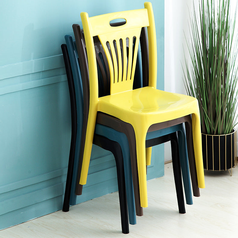 Nordic Style Dining Chairs Plastic Dining Armless Side Chair for Kitchen (Set of 4) Clearhalo ' kitchen&dining_furn' 'Dining Chairs' 'Dining Tables & Seating' 'dining_chair' 'furn' 'furn_dining_chair' 'Furniture' 'furniture_dining_chair' 'Kitchen & Dining Furniture' 'kitchen' 4040108
