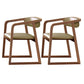 Traditional Ash Wood Chairs Set Kitchen Dining Room Open Back Arm Chair Brown-Khaki 2 Piece Set Clearhalo ' kitchen&dining_furn' 'Dining Chairs' 'Dining Tables & Seating' 'dining_chair' 'furn' 'furn_dining_chair' 'Furniture' 'furniture_dining_chair' 'Kitchen & Dining Furniture' 'kitchen' 4040156