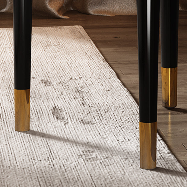 Scandinavian Style Wood Dining Chair Dining Room Armless Cow Horn Chair Clearhalo ' kitchen&dining_furn' 'Dining Chairs' 'Dining Tables & Seating' 'dining_chair' 'furn' 'furn_dining_chair' 'Furniture' 'furniture_dining_chair' 'Kitchen & Dining Furniture' 'kitchen' 4040165