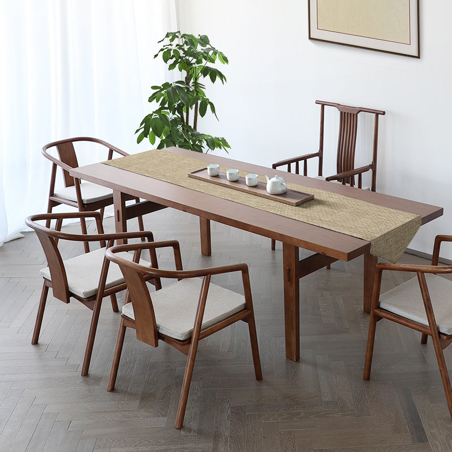 Traditional Style Ash Wood Chairs Kitchen Slat Back Arm Single Chair Clearhalo ' kitchen&dining_furn' 'Dining Chairs' 'Dining Tables & Seating' 'dining_chair' 'furn' 'furn_dining_chair' 'Furniture' 'furniture_dining_chair' 'Kitchen & Dining Furniture' 'kitchen' 4040198