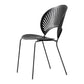 Industrial Metal Restaurant Dining Side Chair Matte Finish Open Back Dining Chair Clearhalo ' kitchen&dining_furn' 'Dining Chairs' 'Dining Tables & Seating' 'dining_chair' 'furn' 'furn_dining_chair' 'Furniture' 'furniture_dining_chair' 'Kitchen & Dining Furniture' 'kitchen' 4040219