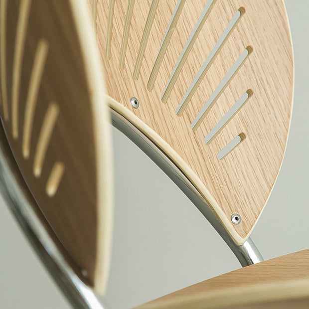 Industrial Metal Restaurant Dining Side Chair Matte Finish Open Back Dining Chair Clearhalo ' kitchen&dining_furn' 'Dining Chairs' 'Dining Tables & Seating' 'dining_chair' 'furn' 'furn_dining_chair' 'Furniture' 'furniture_dining_chair' 'Kitchen & Dining Furniture' 'kitchen' 4040223