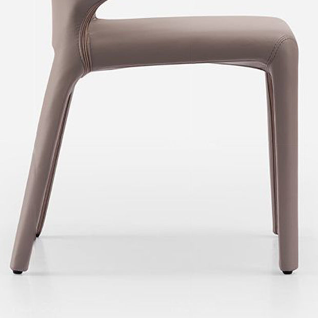 Designer Style Dining Arm Chair Matte Finish Wingback Dining Chair (Set of 2) Clearhalo ' kitchen&dining_furn' 'Dining Chairs' 'Dining Tables & Seating' 'dining_chair' 'furn' 'furn_dining_chair' 'Furniture' 'furniture_dining_chair' 'Kitchen & Dining Furniture' 'kitchen' 4040413