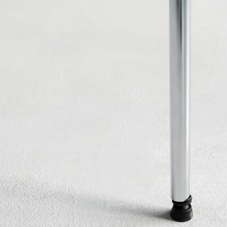 Contemporary Metal Dining Room Chairs Armless Open Back Dining Side Chair Clearhalo ' kitchen&dining_furn' 'Dining Chairs' 'Dining Tables & Seating' 'dining_chair' 'furn' 'furn_dining_chair' 'Furniture' 'furniture_dining_chair' 'Kitchen & Dining Furniture' 'kitchen' 4040433