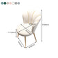 Scandinavian Velvet Armless Dining Chair Solid Back Single Dining Chair Clearhalo ' kitchen&dining_furn' 'Dining Chairs' 'Dining Tables & Seating' 'dining_chair' 'furn' 'furn_dining_chair' 'Furniture' 'furniture_dining_chair' 'Kitchen & Dining Furniture' 'kitchen' 4040690